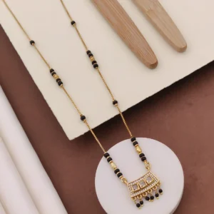 Traditional Kundan Dangle Mangalsutra